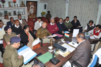Meeting with Higher Officers